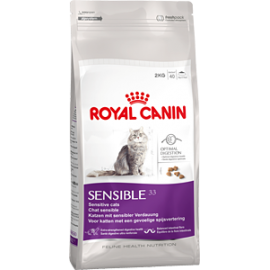 Royal Canin Sensible 33-Корм для кошек с чувствительной пищеварительной системой 